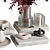 Elegant 2016 Decor Set 3D model small image 4