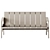 Modern Outdoor Sofa by Hay 3D model small image 2