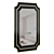  Modern Wall Mirror Alvaro 3D model small image 2