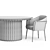 Modern Stylish Seating Set 3D model small image 6