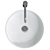 Stylish BELBAGNO BB1357 Countertop Sink 3D model small image 3