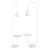 Sleek Metal Floor Lamp 3D model small image 2