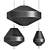 Solara Pendant Lamps Set 3D model small image 2