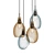 Industrial Style Pendant Light: LOVISA 3D model small image 1