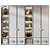 Custom Wardrobe Composition with Decor 3D model small image 2