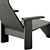  Mattiazzi Quindici Outdoor Lounge Chair 3D model small image 4