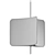 Sleek Industrial Tinto Pendant Light 3D model small image 3