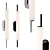 Sleek SONNEMAN Piccolo Wall Light 3D model small image 1