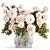 Spring Blossom Bouquet in Vase 3D model small image 1