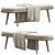 Modern Patton Entryway Seating Bench 3D model small image 1