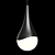 Modern Hanging Pendant Light "Shady 3D model small image 3