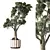 Lush Indoor Plant Set 3D model small image 2
