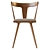 Stylish Dining Chair Angelo 3D model small image 7