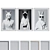 Animal Portraits Frame Set - Modern Style 3D model small image 1