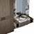 Luxurious Bath Set Essentials 3D model small image 4
