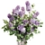 Lilac Blossom Bouquet 3D model small image 2