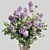 Lilac Blossom Bouquet 3D model small image 4