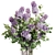 Lilac Blossom Bouquet 3D model small image 10