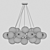 Scandinavian Style Chandelier by Kink Light 3D model small image 2
