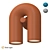 Kink Light Loft Series Wall Sconce 3D model small image 1