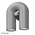 Kink Light Loft Series Wall Sconce 3D model small image 3