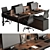Office Furniture Set 572 3D model small image 4