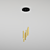 Cascade Pendant Light HOKASU PL14 3D model small image 4