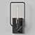 Sleek Paperclip-inspired Wall Sconce 3D model small image 2