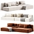 Modular Sofa Thassos 2015 3D model small image 3