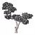 Contemporary Tree Sculpture: No.96 3D model small image 3