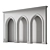 Customizable Arch 09. Arabian 3D model small image 5