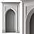 Customizable Arabesque Arch Kit 3D model small image 1