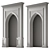 Customizable Arabesque Arch Kit 3D model small image 2