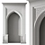 Adjustable Arabesque Arch Kit 3D model small image 1