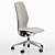 Ergonomic SILQ Armless Chair 3D model small image 4