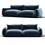 Idealbeds BUENO Sofa Bed 3D model small image 2