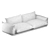 Idealbeds BUENO Sofa Bed 3D model small image 4