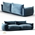 Idealbeds BUENO Sofa Bed 3D model small image 5