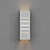 Modern Square Wall Sconce Light 3D model small image 2