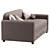Modern Minimalist Bed by Mola 3D model small image 3