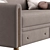 Modern Minimalist Bed by Mola 3D model small image 4