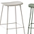 Minimalist Muuto Fiber Bar Stool 3D model small image 3