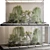  Glass-Encased Bonsai and Grass 3D model small image 1