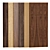 Oak Wood 6-Color Texture Collection 3D model small image 1