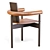 Orbe Comb Dining Chair - Exquisite Spherical Design 3D model small image 3