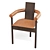 Orbe Comb Dining Chair - Exquisite Spherical Design 3D model small image 5