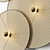 Tan Tan Wall Sconce Elegance 3D model small image 5