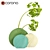 Elegant Vase Décor Piece 3D model small image 1