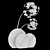 Elegant Vase Décor Piece 3D model small image 4
