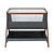 CoZee Luxe Walnut/Slate Cradle 3D model small image 3